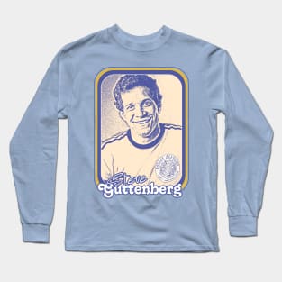 Steve Guttenberg / 1980s Movie Lover Gift Design Long Sleeve T-Shirt